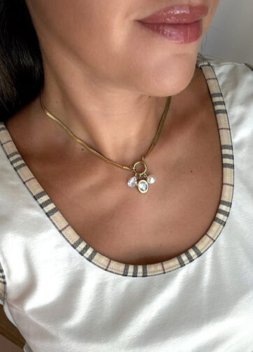 Triple Drop Necklace