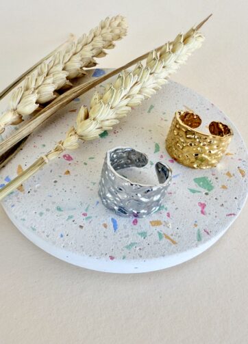 Hammered Texture Rings