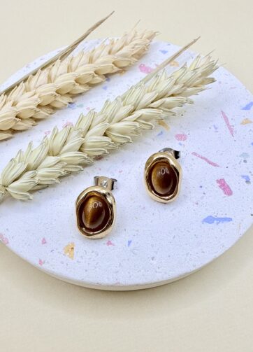 Mokka Studs Earrings