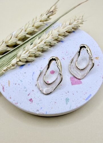 Resin Flow Earrings
