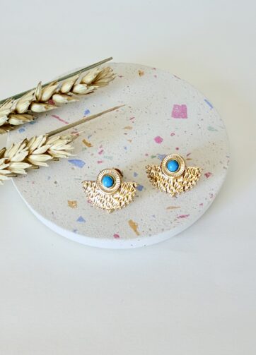 Oracle Turquoise Studs
