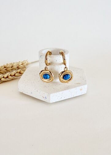 Blue Coin Hoops